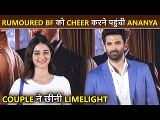 Download Video: Ananya Panday Supports Rumoured BF Aditya Roy Kapur At 'The Night Manager' Screening