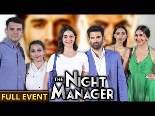 下载视频: The Night Manager Screening Full Event Aditya Roy Kapur, Ananya Panday, Anil Kapil, Vidya Balan