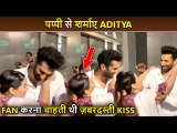 Viral Clip Of A Female Fan Forcefully Kissing Aditya Roy Kapur