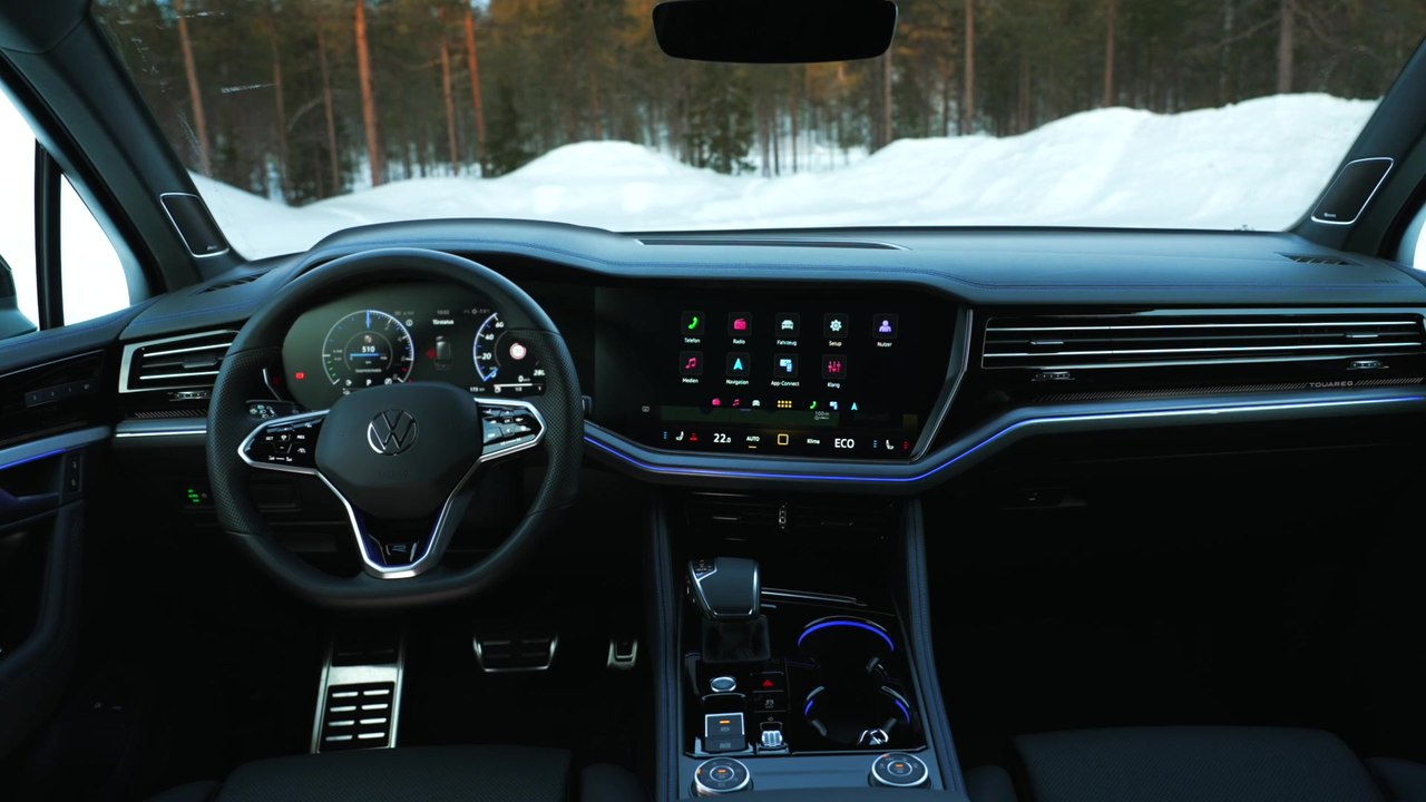 The new Volkswagen Touareg Interior Design