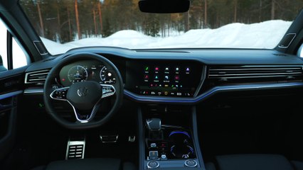 The new Volkswagen Touareg Interior Design
