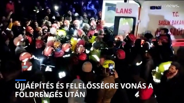 Elkezdődött az újjáépítés és a felelősök keresése Törökországban a földrengés után