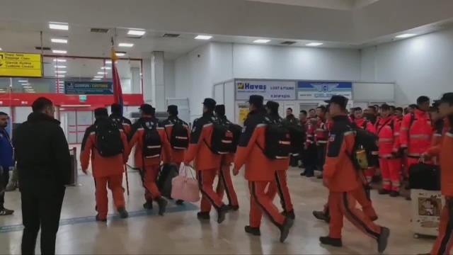 Çin Arama Kurtarma Ekibi, Türkiye'den Ayrıldı