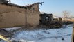 Konya'da ev yangını; çatı çöktü, 7 kişilik depremzede aile öldü