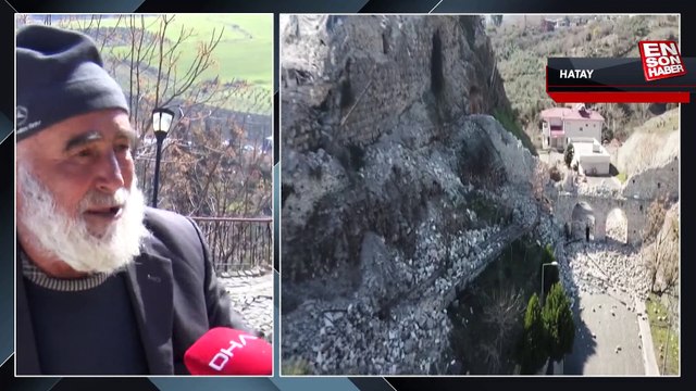 Hatay'da Darb-ı Sak Kalesi ve Bayezid-i Bistami Türbesi yıkıldı