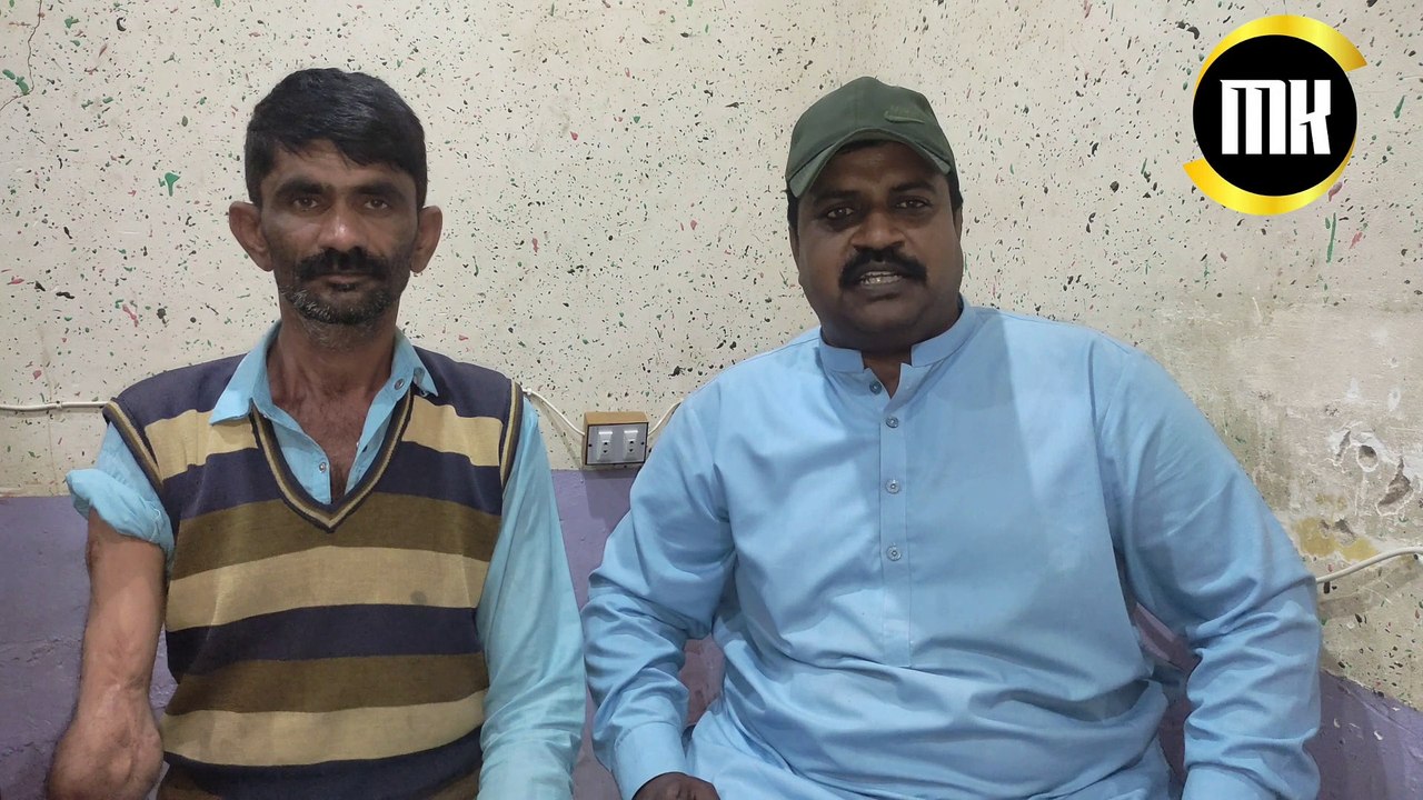 A sad story of a brave disabled person  باہمت معذور شخص کی دکھ بھری کہانی  MURSHID KAREEM