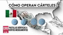 Operación de cárteles mexicanos para traficar drogas