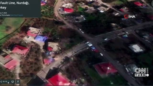 Depremin neden olduğu yıkımı gözler önüne serdi! Japon bilim adamı fay hattının uydu görüntülerini paylaştı