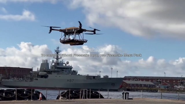 The British are experimenting with the evacuation of the wounded using the Malloy T400 drone