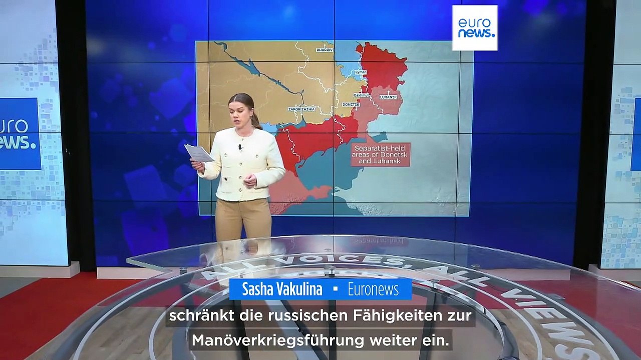 Krieg in der Ukraine: Russland gehen langsam die Reserven aus