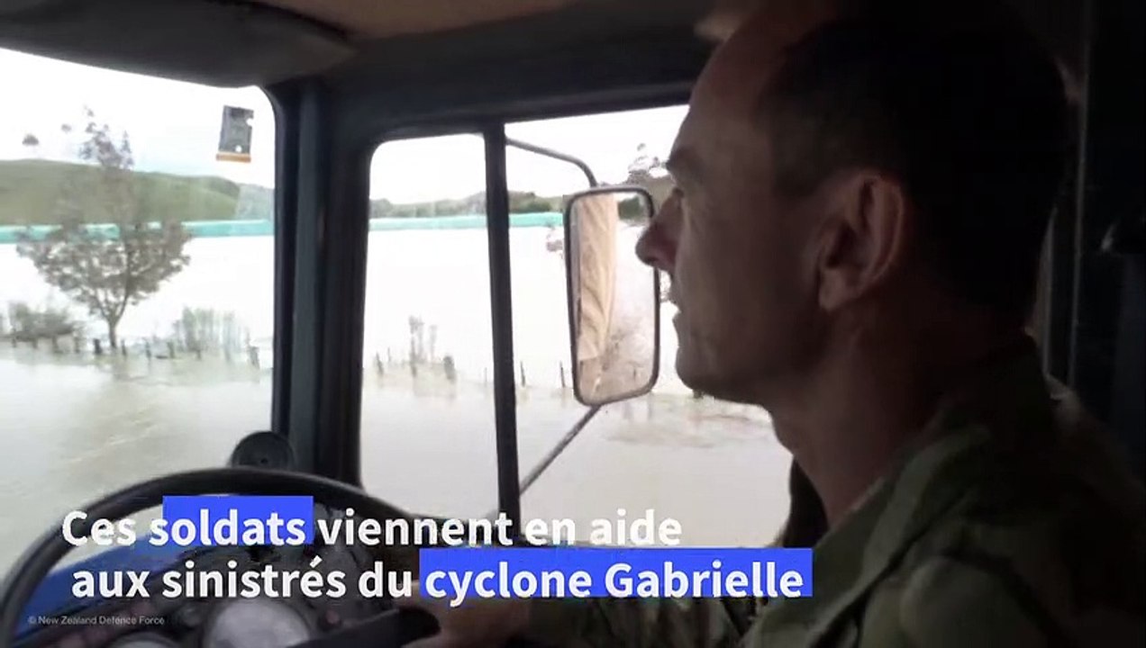 La Nouvelle-Zélande déploie l'armée dans les zones dévastées par le cyclone