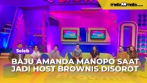 Kelewat Seksi, Baju Amanda Manopo saat Jadi Host Brownis bareng Ayu Ting Ting Disorot