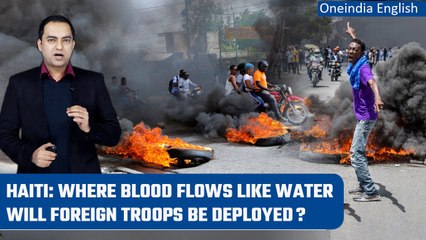 Will Canada's decision to send warships to violence-torn Haiti solve anything? | Oneindia News