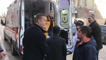 Elazığ'da otomobilin çarptığı vatandaş yaralandı