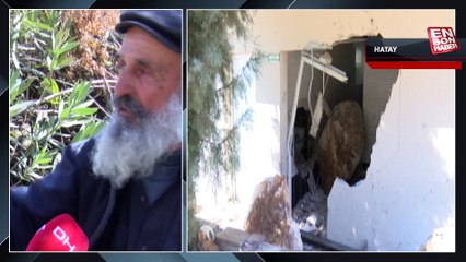 Kırıkhan'da deprem kayaları yuvarladı, köydeki 49 kişi can verdi