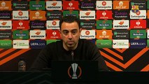 Xavi Hernández valora el empate del FC Barcelona contra el Manchester United / FCB