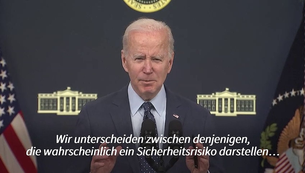Biden will weiter gefährliche Flugobjekte abschießen
