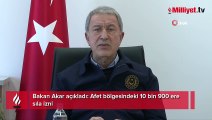 Bakan Akar açıkladı: Afet bölgesindeki 10 bin 900 ere sıla izni