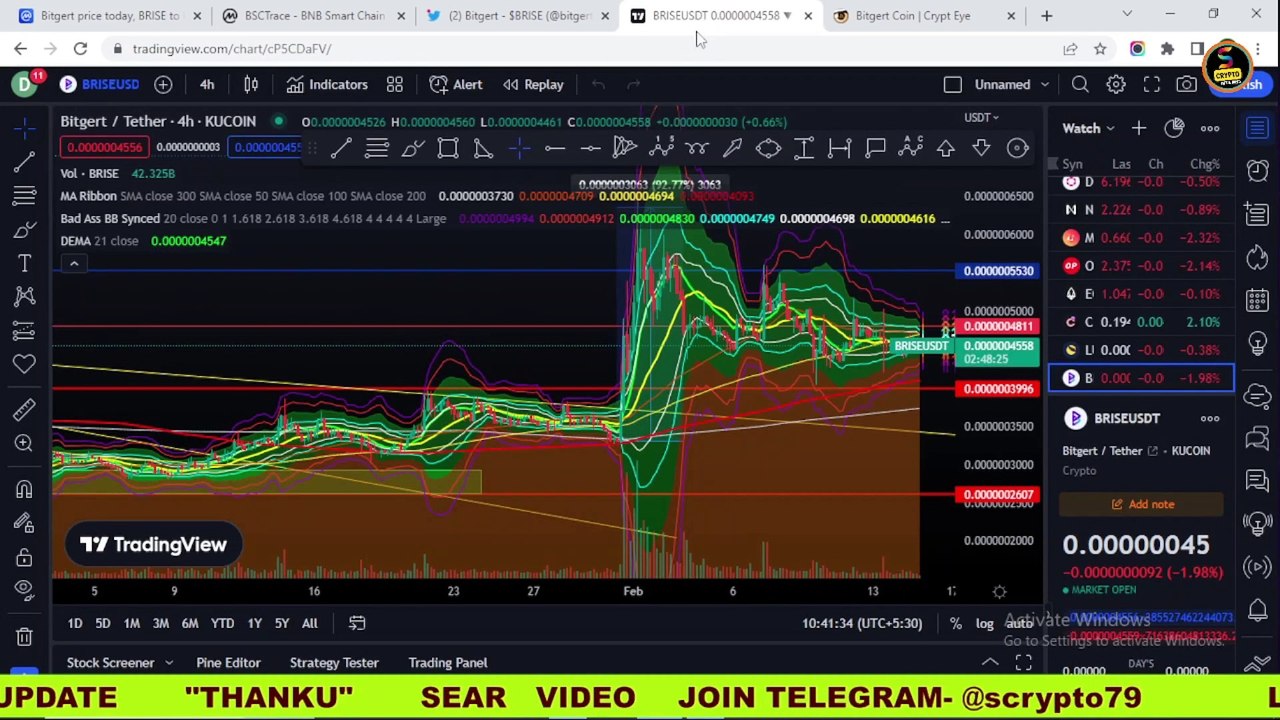 Bitgert crypto | ganutripa Big pump