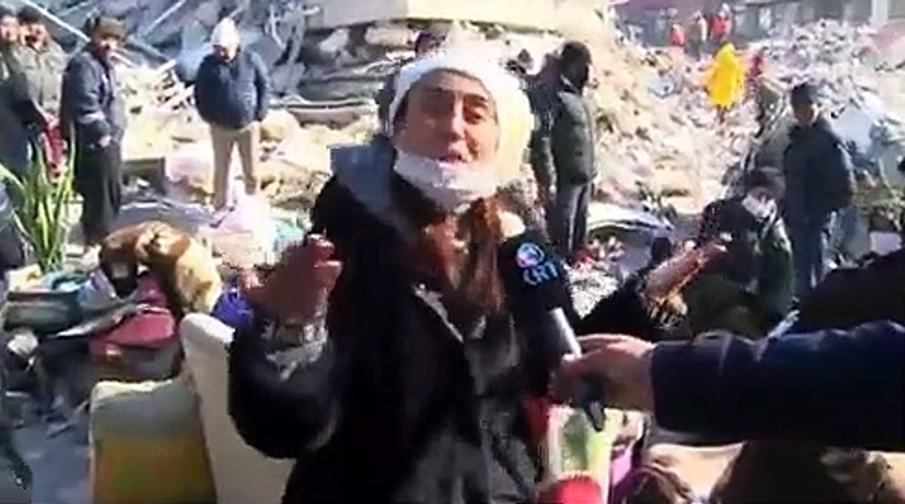 Hataylı depremzede isyanını böyle dile getirdi: Ben sana 10 bin lira vereyim