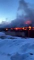 WATCH: In the Russian Magadan, a warehouse with repaired trucks caught fire, the fire covered almost 600 square meters. m, equipment burned down for 15-20 million ruble
