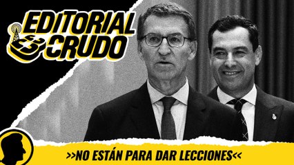 "No están para dar lecciones", por Javier Gallego
