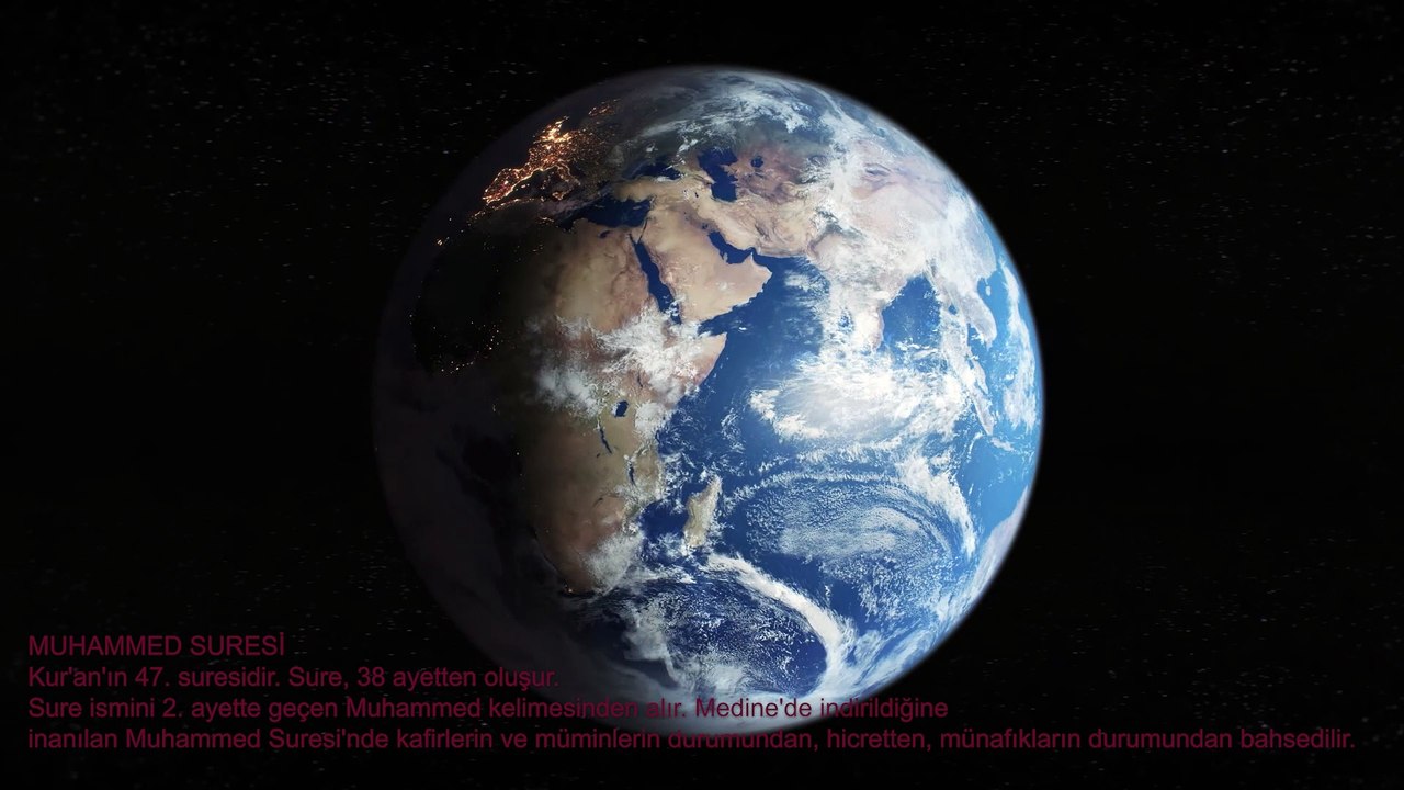 92 MUHAMMED SURESİ TÜRKÇE MEALİ