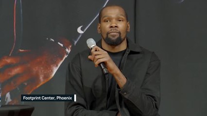 Suns - Durant : "Je suis l'un des meilleurs joueurs de l'histoire"