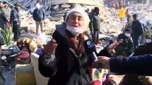 Depremzededen Cumhurbaşkanı Erdoğan'a: ''Ben sana 10 bin lira vereyim!''
