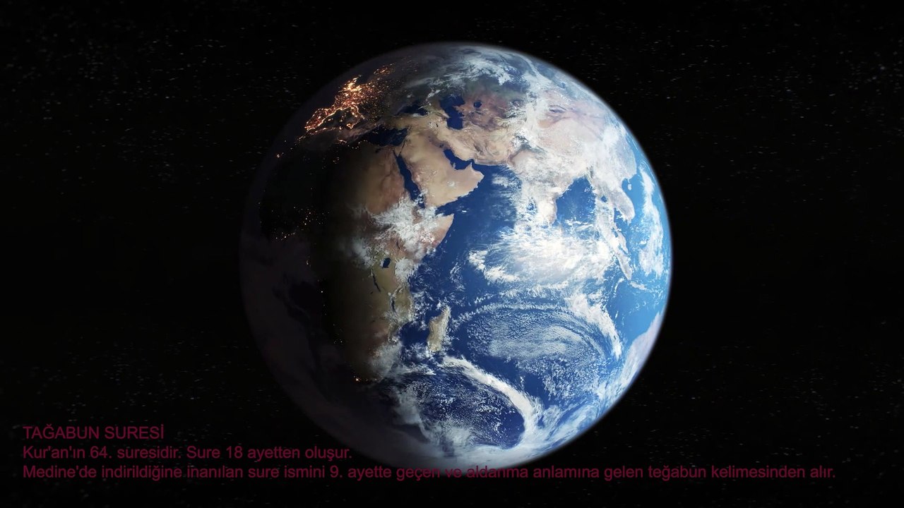 93 TEĞABUN SURESİ TÜRKÇE MEALİ