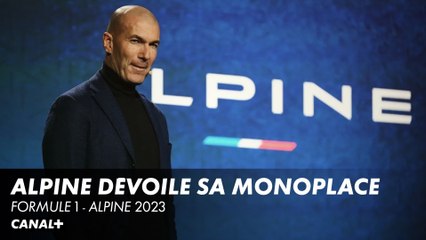 Alpine présente sa monoplace avec... Zinédine Zidane comme nouvelle recrue