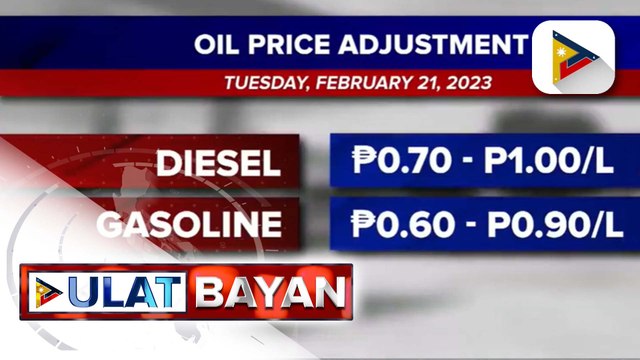 Presyo ng produktong petrolyo, posibleng tumaas sa susunod na linggo