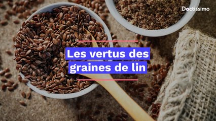 Les vertus des graines de lin