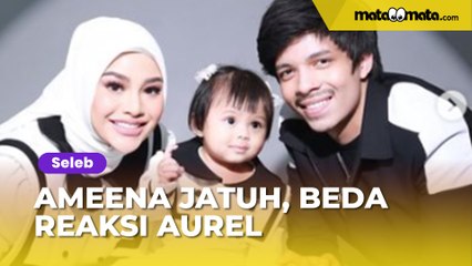 Ameena Jatuh, Beda Reaksi Aurel Hermansyah dan Suroh Disorot: Ibunya Yang Mana?