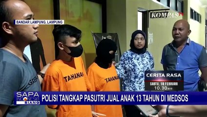 Jual Anak 13 Tahun di MiChat, Pasutri di Lampung Ditangkap!