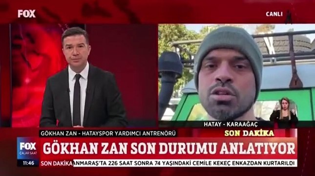 Gökhan Zan canlı yayında Hatay'ı anlattı: İBB Hatay için seferber olmuş durumda, İBB ve İmamoğlu'na çok teşekkür ediyorum