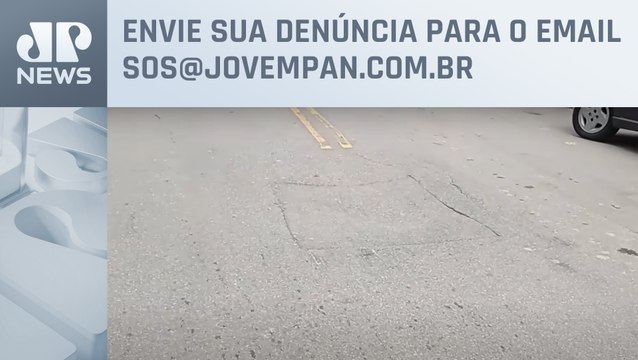 Ruas de Moema têm muitos buracos nos asfaltos | SOS São Paulo