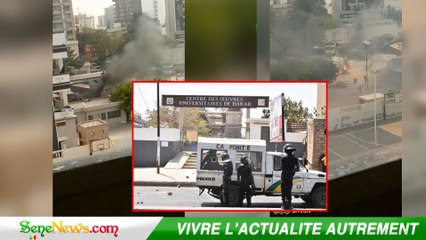 URGENT : Des échauffourées éclatent à l'UCAD