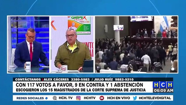 Dos libres, dos liberales y dos nacionalistas, son los seis Magistrados Suplentes a la CSJ