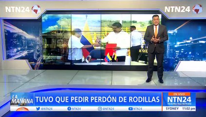 Obligan a un alcalde a arrodillarse y pedir perdón por reunirse con Dina Boluarte en Perú