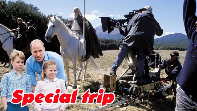 Kate Middleton and Prince William Take George and Charlotte to Visit TV Show Set During School Break