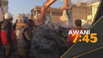 Gempa Bumi Syria | Dua hari berturut-turut keluar lima jasad ahli keluarga