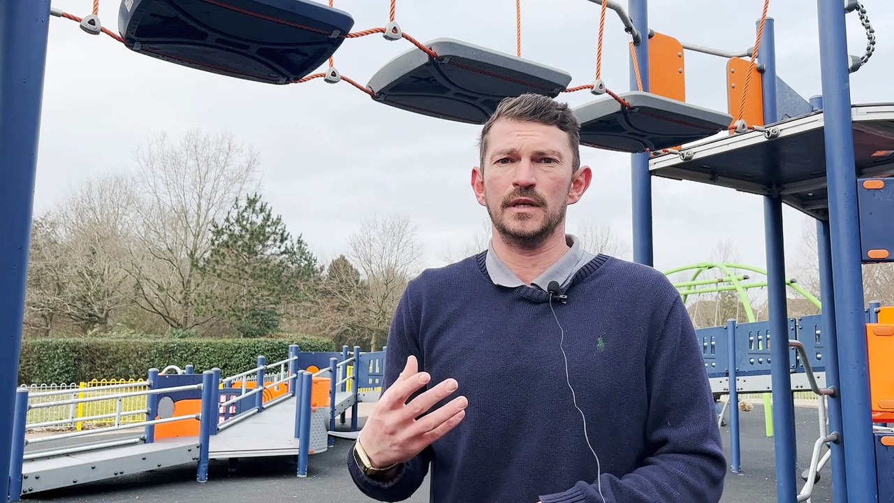 Parents fear children will be hurt at new £400,000 play area where youngsters could 'fall through the huge gaps'