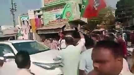 भाजपाइयों के चक्का जाम में फंसे कांग्रेस प्रदेश अध्यक्ष मोहन मरकाम