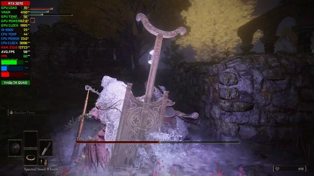 【Elden Ring】PC | RTX 3070 8GB, i9-9900 | 32GB RAM | Benchmark 2 @ 1440p (60ᶠᵖˢ) ᴴᴰ ✔