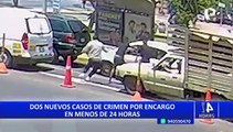 Dos nuevos casos de crimen por encargo en menos de 24 horas en Ate y SJL