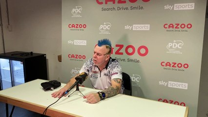 Peter Wright - Press Conference (OVO Hydro)