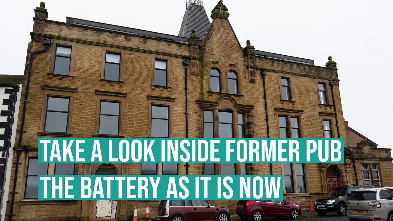 Take a look inside former Morecambe pub The Battery as it's converted