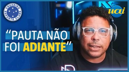 Cruzeiro: Ronaldo defende Série A com menos rebaixados