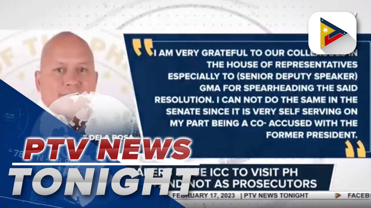 Lawmakers urges ICC to visit PH as tourists and not as prosecutors